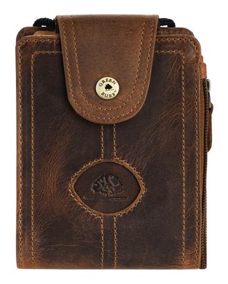 GREENBURRY Vintage Chest Pouch Brown GREENBURRY Vintage Chest Pouch Brown