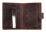 GREENBURRY Vintage Card-Clip Case RFID Brown GREENBURRY Vintage Card-Clip Case RFID Brown