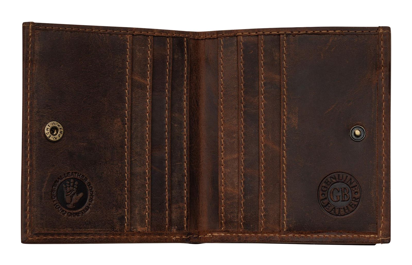 GREENBURRY Vintage Wallet Brown GREENBURRY Vintage Wallet Brown