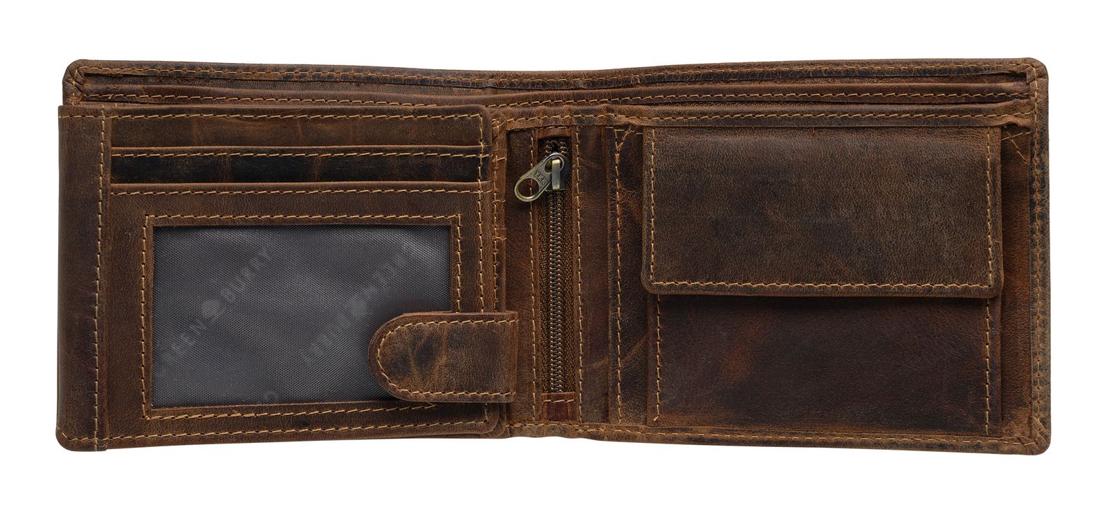 GREENBURRY Vintage Wallet RFID Brown GREENBURRY Vintage Wallet RFID Brown