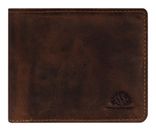 GREENBURRY Vintage Card Holder RFID Secret Brown GREENBURRY Vintage Card Holder RFID Secret Brown