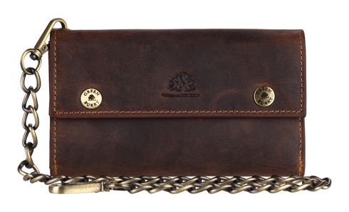 GREENBURRY Vintage Biker Wallet Brown GREENBURRY Vintage Biker Wallet Brown