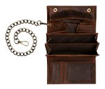 GREENBURRY Vintage Biker Wallet Brown GREENBURRY Vintage Biker Wallet Brown