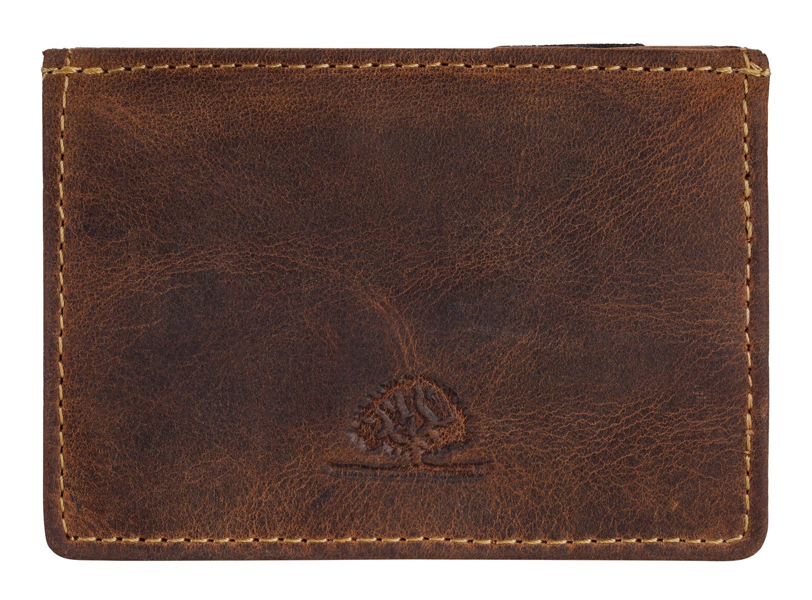 GREENBURRY Vintag Magic Wallet Coinpocket RFID Brown