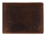 GREENBURRY Vintage 9er Card Wallet RFID Brown
