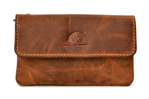GREENBURRY Vintage RV Key Case Brown GREENBURRY Vintage RV Key Case Brown