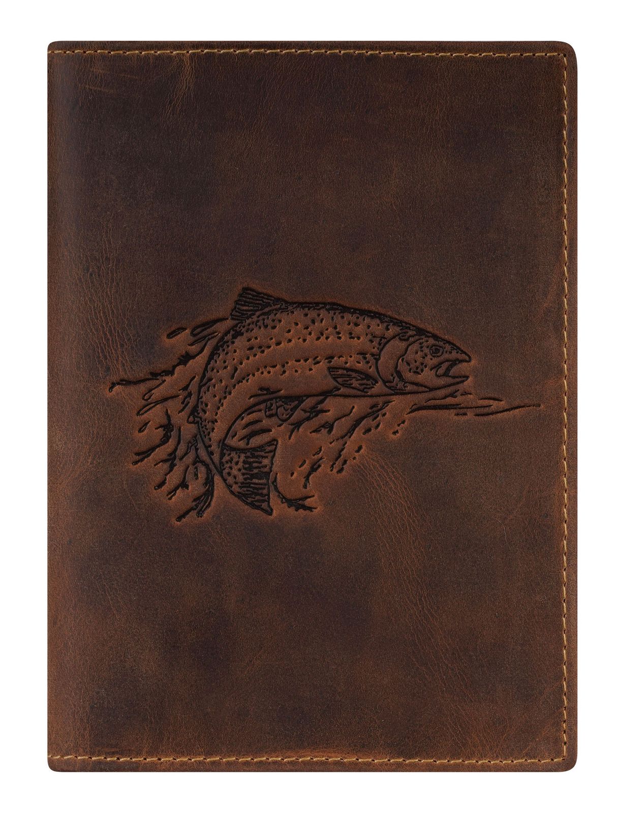 GREENBURRY Vintage Document Holder 4tlg. Trout Brown