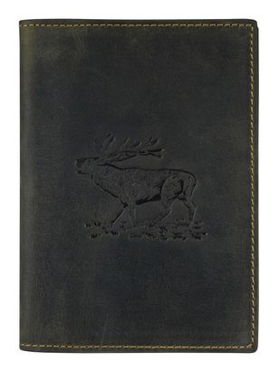 GREENBURRY Vintage Document Holder 4tlg. Stag Oliv GREENBURRY Vintage Document Holder 4tlg. Stag Oliv