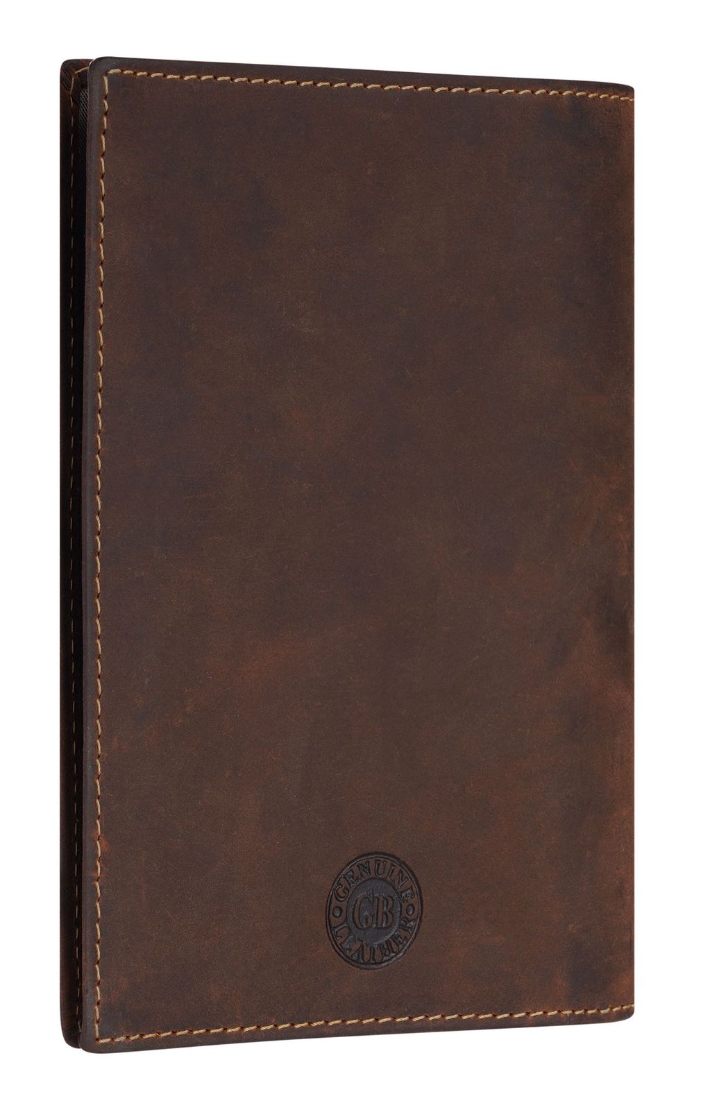 GREENBURRY Vintage ID Card Holder Brown Stag GREENBURRY Vintage ID Card Holder Brown Stag