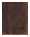 GREENBURRY Vintage Mini Wallet RFID Brown GREENBURRY Vintage Mini Wallet RFID Brown