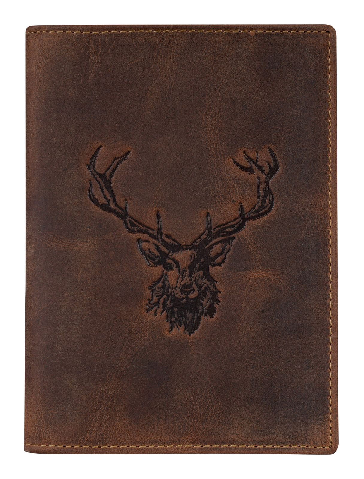 GREENBURRY Vintage Document Holder 4tlg. Royal Stag Brown
