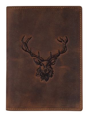 GREENBURRY Vintage Document Holder 4tlg. Royal Stag Brown GREENBURRY Vintage Document Holder 4tlg. Royal Stag Brown