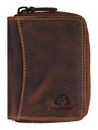 GREENBURRY Vintage RV-Multiwallet RFID Brown