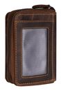 GREENBURRY Vintage RV-Multiwallet RFID Brown