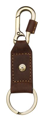 GREENBURRY Vintage Leather Keyring Brown GREENBURRY Vintage Leather Keyring Brown