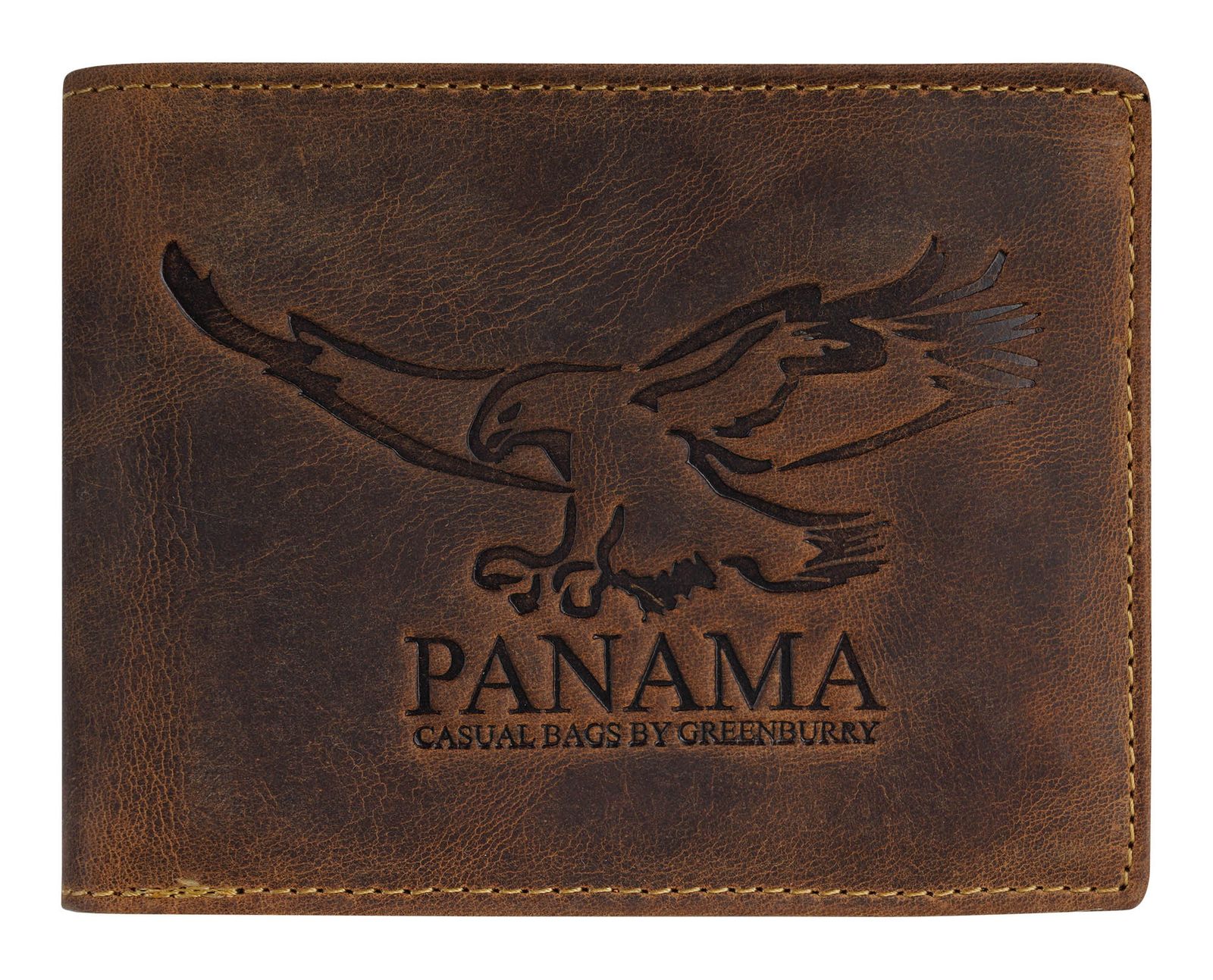 GREENBURRY Vintage Wallet Save RFID Brown