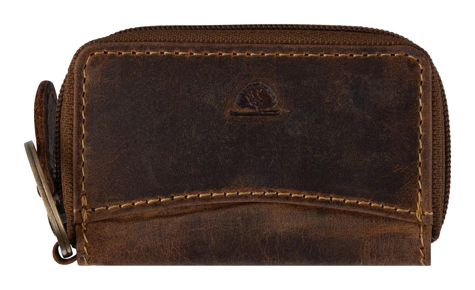 GREENBURRY Vintage RV Key Case Brown