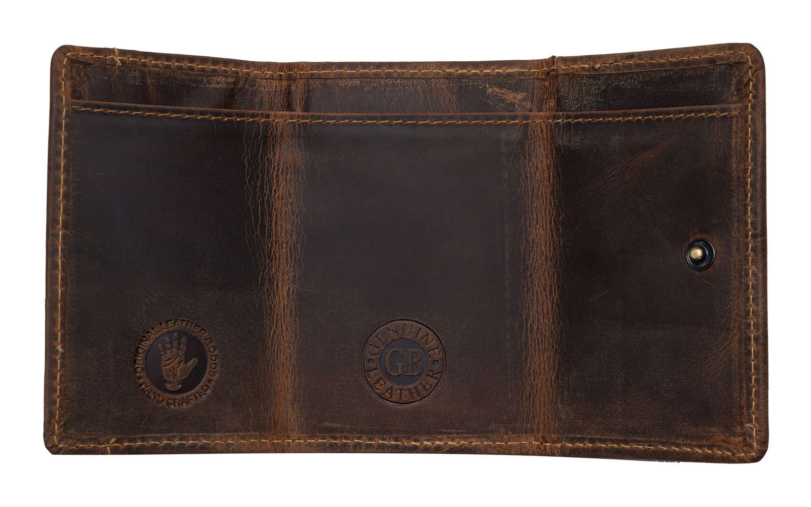 GREENBURRY Vintage Original Micro Wallet Brown GREENBURRY Vintage Original Micro Wallet Brown