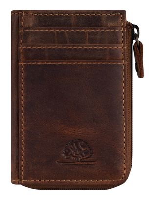GREENBURRY Vintage Card Holder Brown