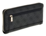 GUESS Lindsey SLG Zip Around Wallet L Coal Logo GUESS Lindsey SLG Zip Around Wallet L Coal Logo