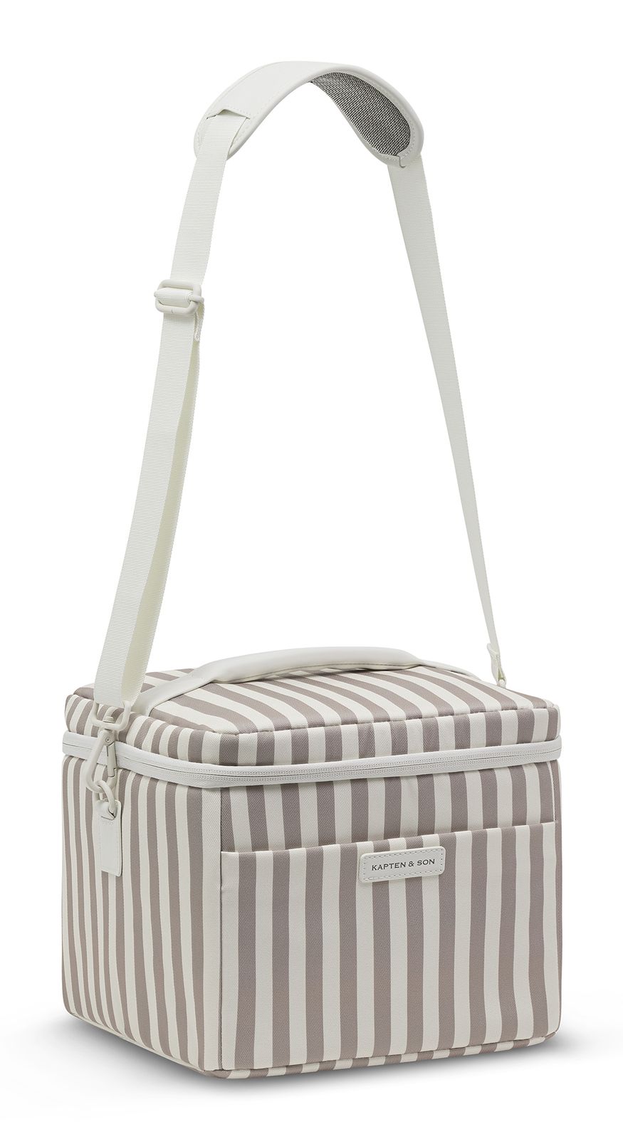 Kapten & Son Oulu Cooling Bag Muted Rose Striped
