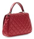 GUESS Giully II Top Handle Flap Bag Dark Cherry GUESS Giully II Top Handle Flap Bag Dark Cherry