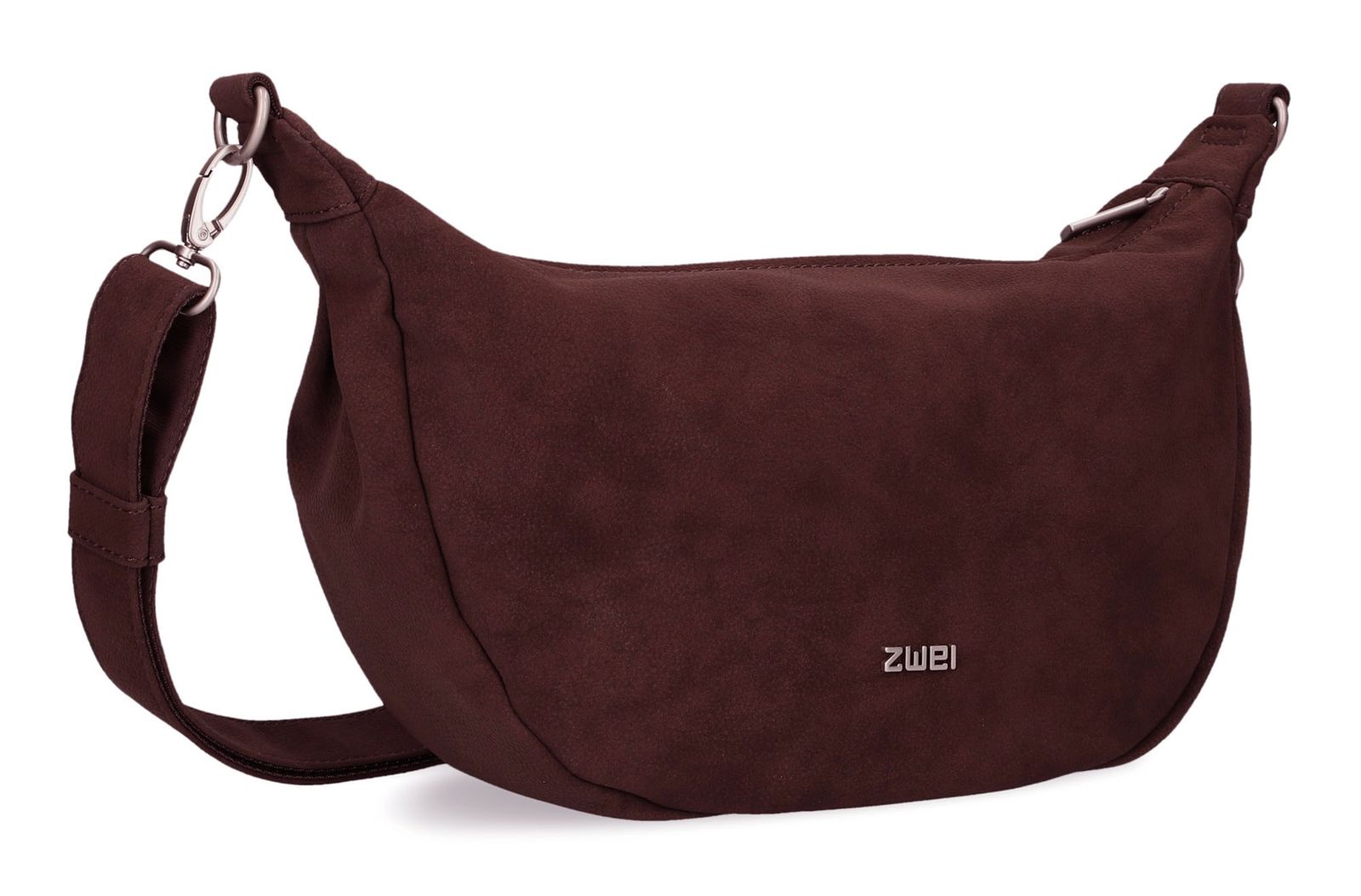 zwei Mademoiselle.M M70 Half-Moon Bag Nubuk - Bordeaux zwei Mademoiselle.M M70 Half-Moon Bag Nubuk - Bordeaux