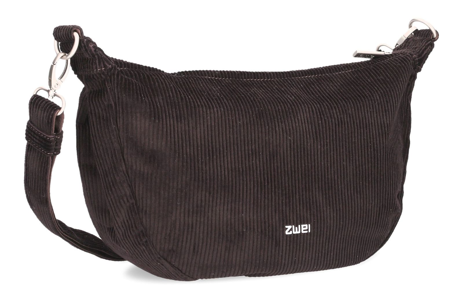 zwei Mademoiselle.M M70 Half-Moon Bag Cord - Espresso zwei Mademoiselle.M M70 Half-Moon Bag Cord - Espresso