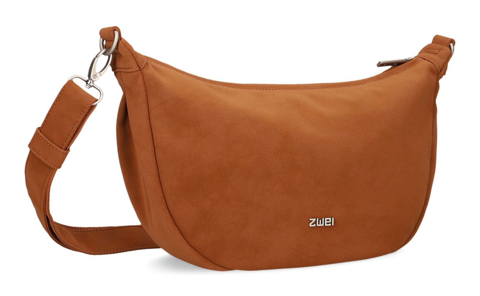 zwei Mademoiselle.M M70 Half-Moon Bag Nubuk - Cognac zwei Mademoiselle.M M70 Half-Moon Bag Nubuk - Cognac