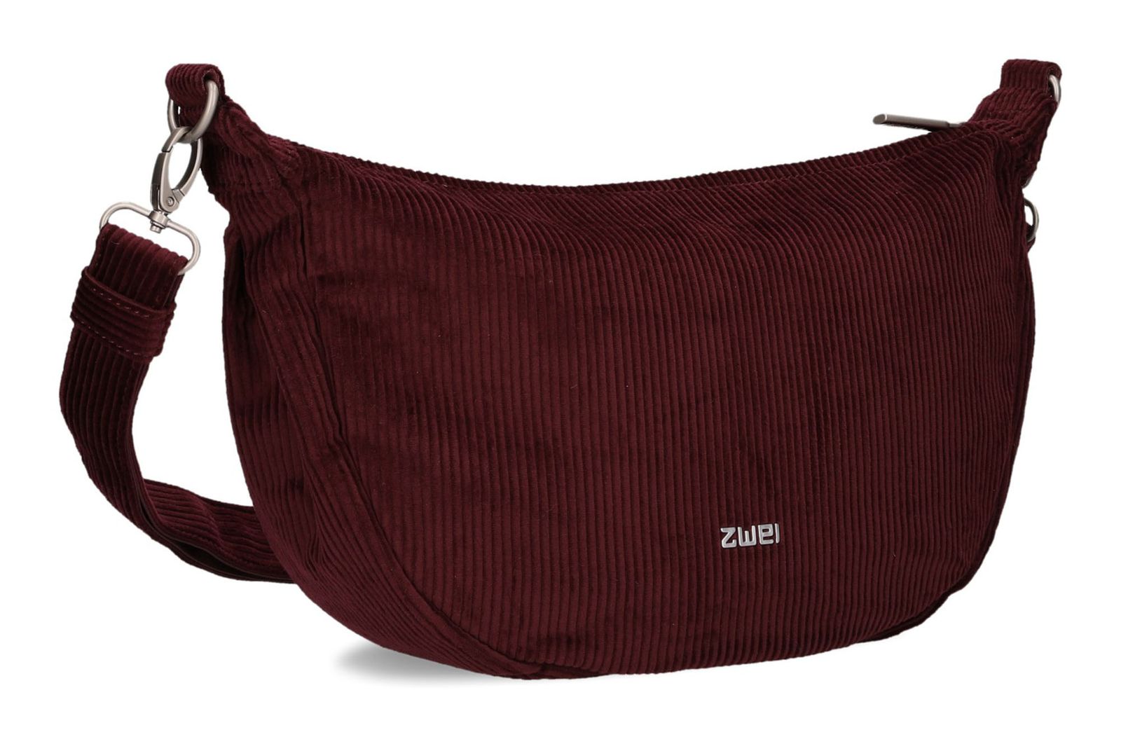 zwei Mademoiselle.M M70 Half-Moon Bag Cord - Bordeaux zwei Mademoiselle.M M70 Half-Moon Bag Cord - Bordeaux