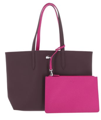 LACOSTE Anna Shopping Bag Oxalis Rubine