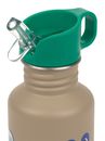 Lässig Happy Trails Frog Bottle Stainless Steel Multi-Coloured brown Lässig Happy Trails Frog Bottle Stainless Steel Multi-Coloured brown