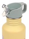 Lässig Happy Trails Flower Bottle Stainless Steel Multi-Coloured yellow Lässig Happy Trails Flower Bottle Stainless Steel Multi-Coloured yellow