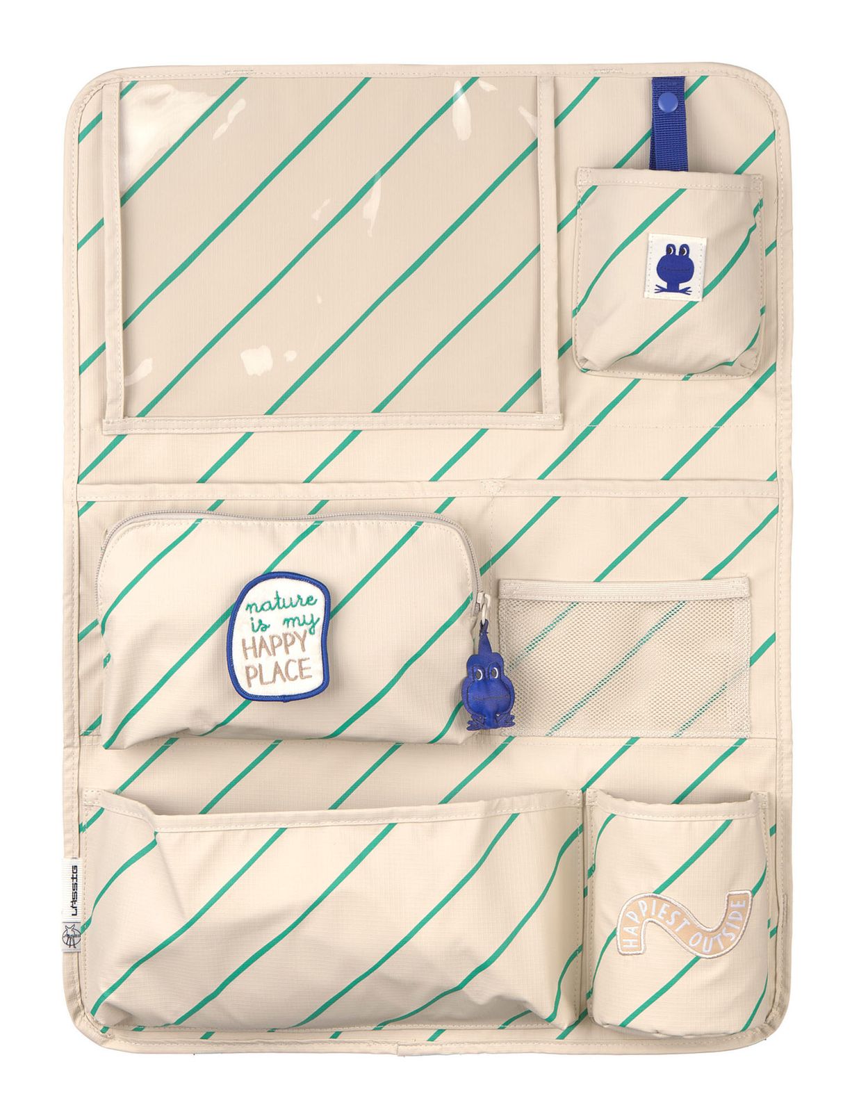Lässig Happy Trails Car Wrap-to-Go Frog