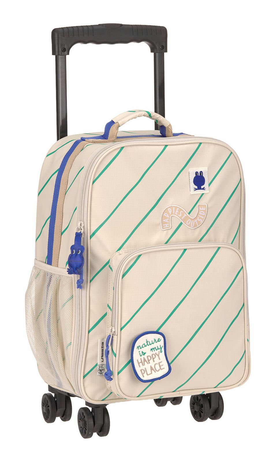 Lässig Happy Trails Spinny Trolley Frog