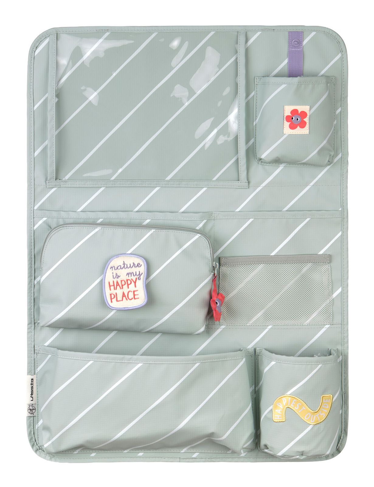 Lässig Happy Trails Car Wrap-to-Go Flower