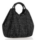 reisenthel Loopbag Hobo Bouclé Black
