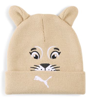 PUMA Animal Mid Crown Beanie Jr Toasted Almond PUMA Animal Mid Crown Beanie Jr Toasted Almond