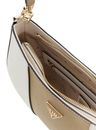 GUESS Noelle II Top Zip Shoulder Bag Cream White / Beige GUESS Noelle II Top Zip Shoulder Bag Cream White / Beige