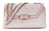 GUESS Lindsey Convertible Xbody Flap Coal Logo