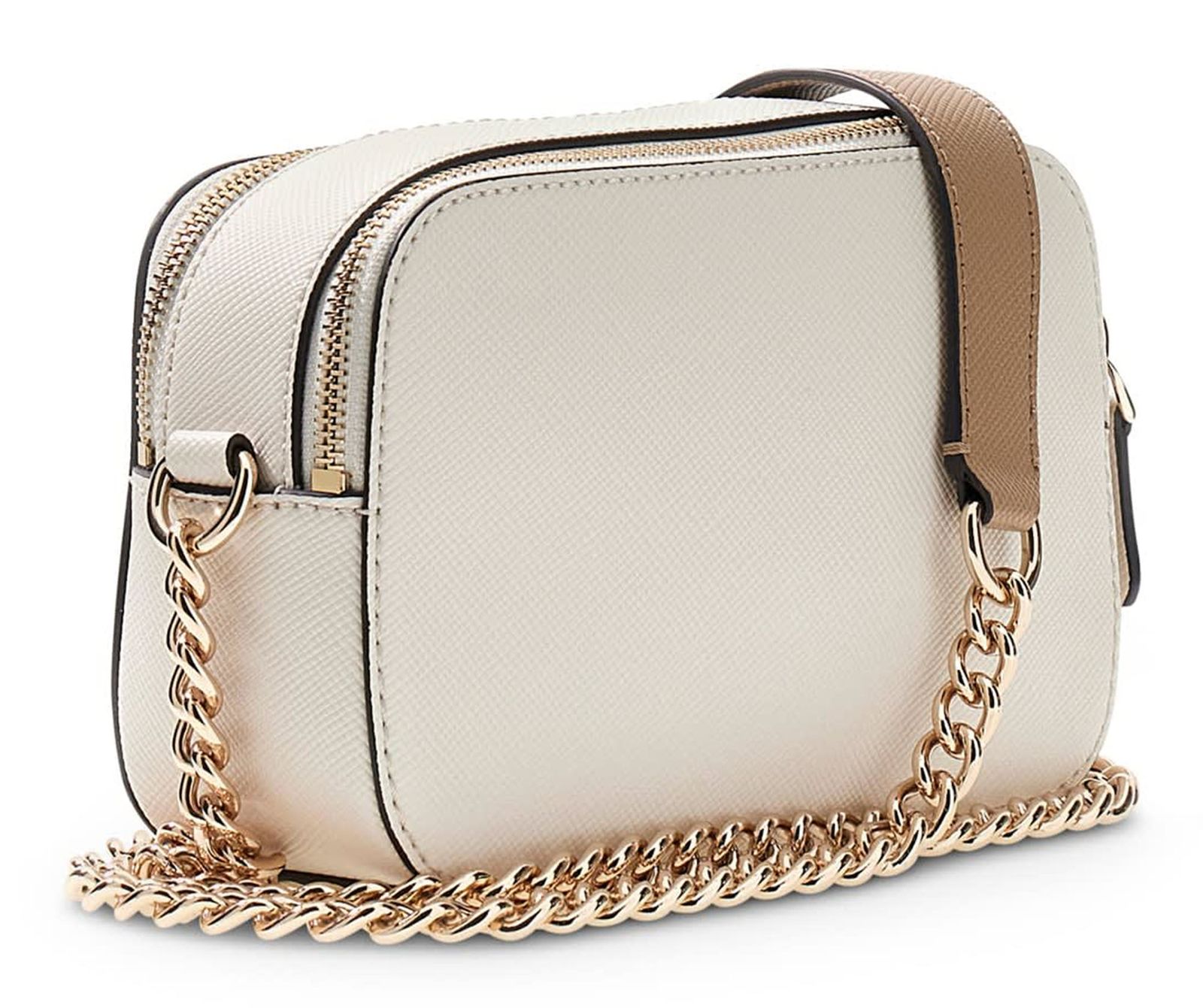 GUESS Noelle II Crossbody Camera Bag Cream White / Beige GUESS Noelle II Crossbody Camera Bag Cream White / Beige