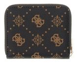 GUESS Emelie Logo SLG Zip Around S Espresso Logo GUESS Emelie Logo SLG Zip Around S Espresso Logo