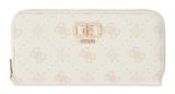 GUESS Emelie Logo SLG Zip Around Wallet L White Logo GUESS Emelie Logo SLG Zip Around Wallet L White Logo