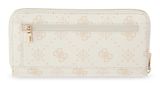 GUESS Emelie Logo SLG Zip Around Wallet L White Logo GUESS Emelie Logo SLG Zip Around Wallet L White Logo