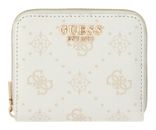 GUESS Emelie Logo SLG Zip Around S White Logo GUESS Emelie Logo SLG Zip Around S White Logo