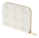 GUESS Emelie Logo SLG Zip Around S White Logo GUESS Emelie Logo SLG Zip Around S White Logo