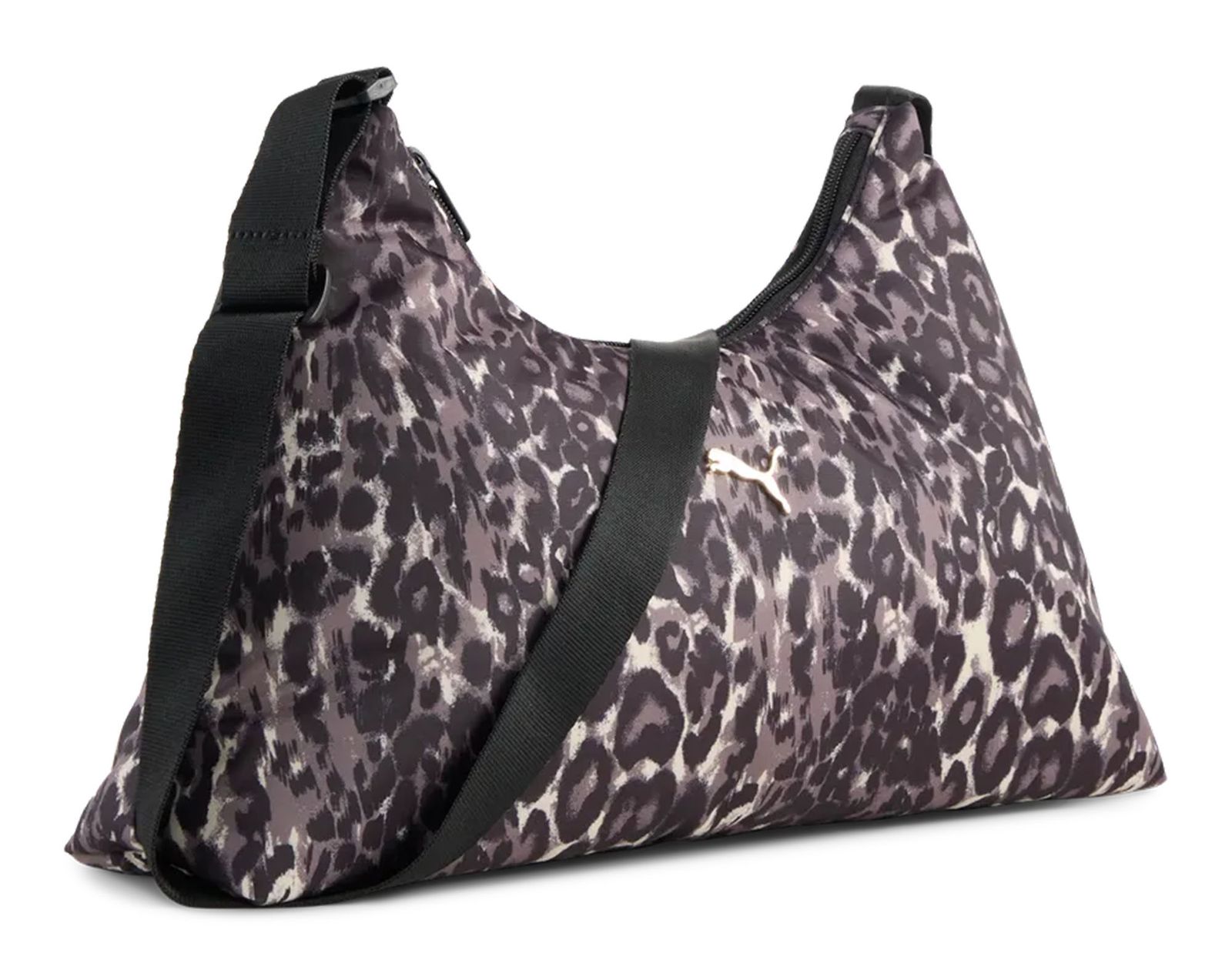 PUMA Pop Prism Bag Black-Leopard AOP