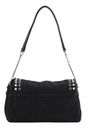 DKNY Milla Flap Crossbody Bag Blk Denim DKNY Milla Flap Crossbody Bag Blk Denim