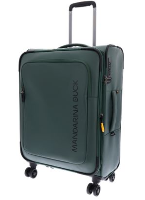 MANDARINA DUCK Eco Coated Exp Trolley M Deep Green MANDARINA DUCK Eco Coated Exp Trolley M Deep Green