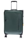 MANDARINA DUCK Eco Coated Exp Trolley M Deep Green